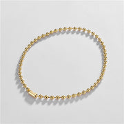 Joolim Jewelry Wholesale Gold Bead Choker Necklace Bracelet Jewelry Set - The Gear Guy