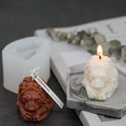 Lion Candle Mold Handmade Candle Scented Candle DIY Material - The Gear Guy
