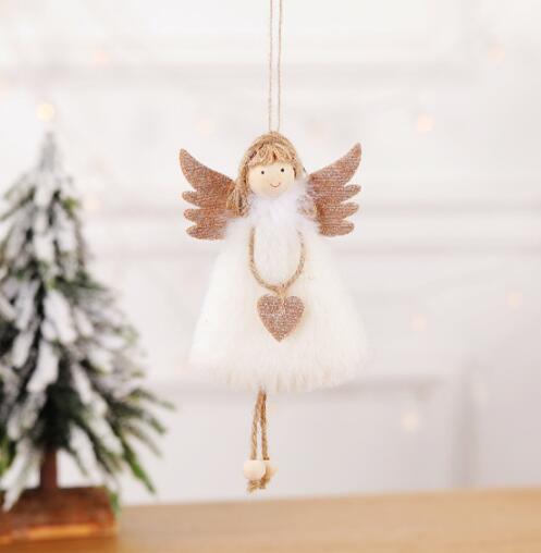 New Year 2021 Christmas Angel Doll Merry Christmas Decorations for Home Christmas Elf Tree Pendant - The Gear Guy