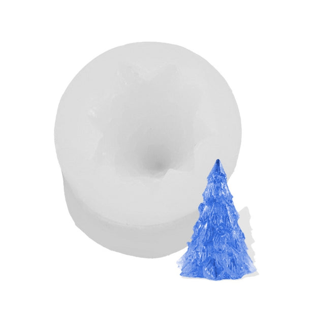 Christmas Tree Candle Mold Silicone Clay - The Gear Guy