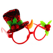 Christmas glasses frame Christmas party supplies Christmas gifts Christmas decorations glasses Santa glasses - The Gear Guy