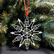Christmas Snowflake Pendant