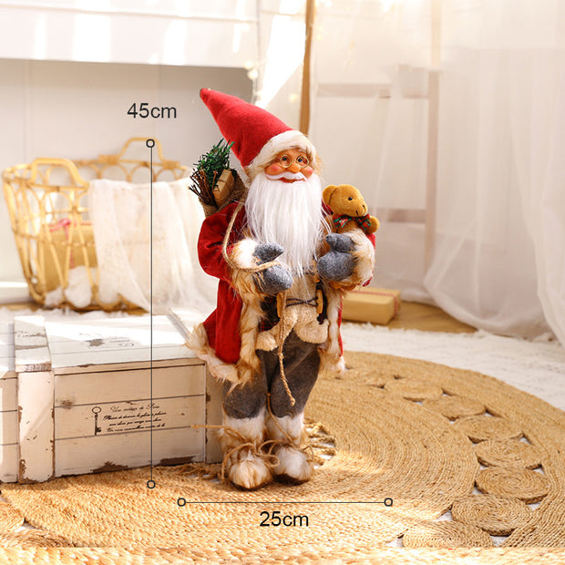 Fabric Christmas Doll Plush Toys - The Gear Guy