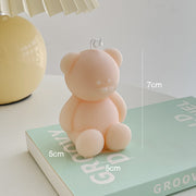 Birthday Bear Candle Ornament Cute Styling Aromatherapy Candle - The Gear Guy