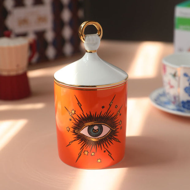 Big Eyes Aromatherapy Candle Holder Candle Cup Candle Jar Storage - The Gear Guy
