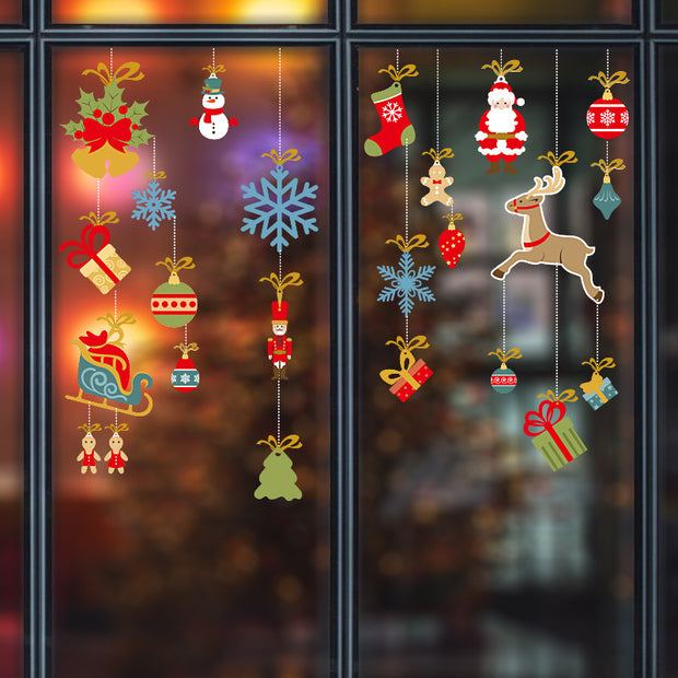 Christmas glass stickers - The Gear Guy