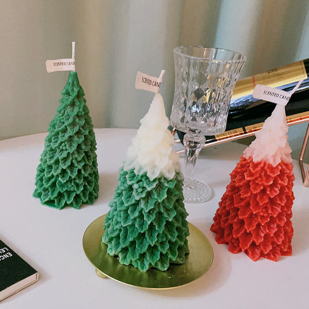 Christmas Atmosphere Decoration Pine Christmas Candle