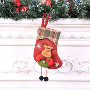Christmas Decorations Christmas Stocking Pendant Christmas Stocking Gift Bag Hanging Piece - The Gear Guy