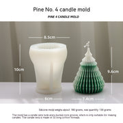 Christmas Pine Aromatherapy Candle Mould - The Gear Guy