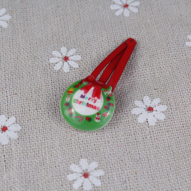 New Christmas Cartoon Children's Hairpin Hair Accessories Small Jewelry - The Gear Guy