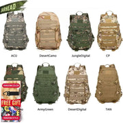 New Men Outdoor Military Army Tactical Backpack Trekking Sport Travel Rucksacks Camping Hiking Hunting Camouflage Knapsack
