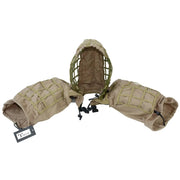 Military Disguise Sniper Coat  Camouflage Viper Hood Foundation Combat paintball Hunting Ghillie Suit woodland burlap String