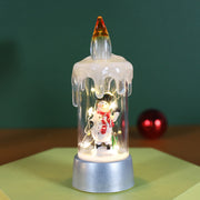 Christmas Decorations Candle Light Desktop Ornaments - The Gear Guy