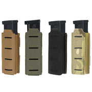 Tactical Molle 9mm Magazine Pouch Single Mag Holder Military Universal Laser Cut Flashlight Pouch Knife Pocket Hunting Gear - The Gear Guy