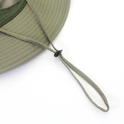 Wide Brim Men Women Bucket Hat With String Waterproof Outdoor Fishing Hunting Hat Fisherman Bone Caps Mountain Climbing Sun Hat - The Gear Guy