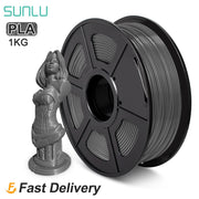 SUNLU PLA 3D Printer Filament 1.75mm 2.2 LBS 1KG Spool new 3D printing material for 3D Printers and 3D Pens with Vacuum packing