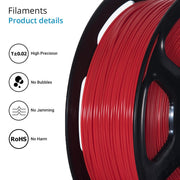 TOPZEAL High Quality PLA/ABS/PETG/TPU/Nylon 3D Printer Filament 1.75mm Spool and 10M*10Colors Sample for 3D Printing Materials