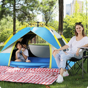 Outdoor Camping Tent Quick Automatic Opening Waterproof Sunshield Build-free Picnic Shelter Family Beach Large Space