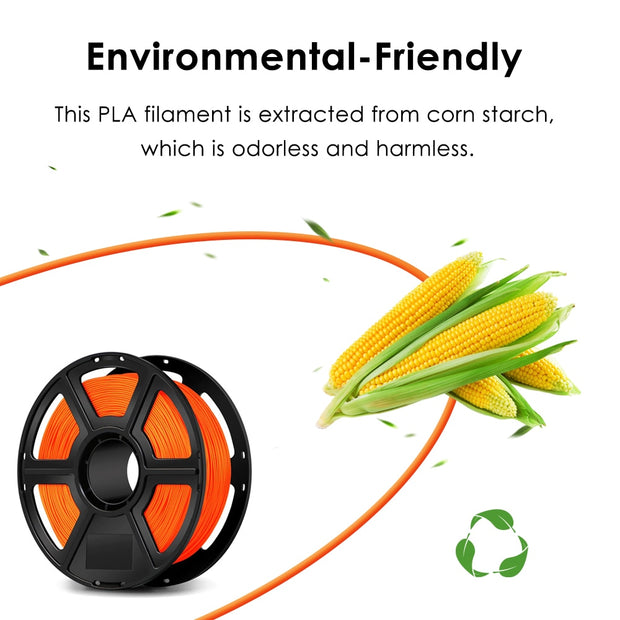 Flashforge PLA 3D Printer Filament 1.75mm 1KG Spool Plastic For 3D Pens Printing Material Color Change Rainbow Black White Color