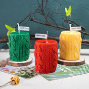 Wool Column Christmas Candle Decoration Ornaments - The Gear Guy