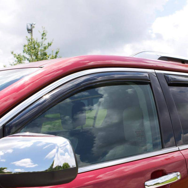 AVS 13-18 Nissan Pathfinder Ventvisor In-Channel Front & Rear Window - The Gear Guy