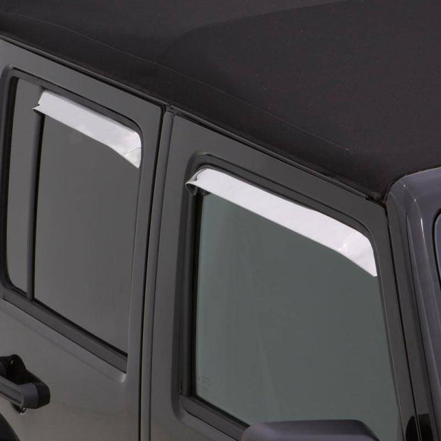 AVS 89-96 Buick Century Ventshade Front & Rear Window Deflectors 4pc - - The Gear Guy