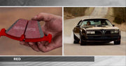 EBC 06-13 Audi A3 2.0 Turbo (Girling rear caliper) Redstuff Front - The Gear Guy
