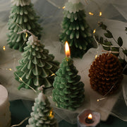 Christmas Tree Candle Mold Silicone Clay