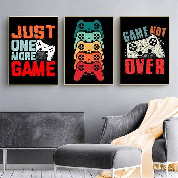 Gamer Moves Canvas Art - The Gear Guy