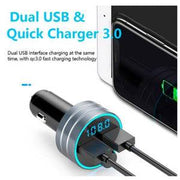 Bluetooth Transmitter Receiver Dual Usb Car Charger - The Gear Guy
