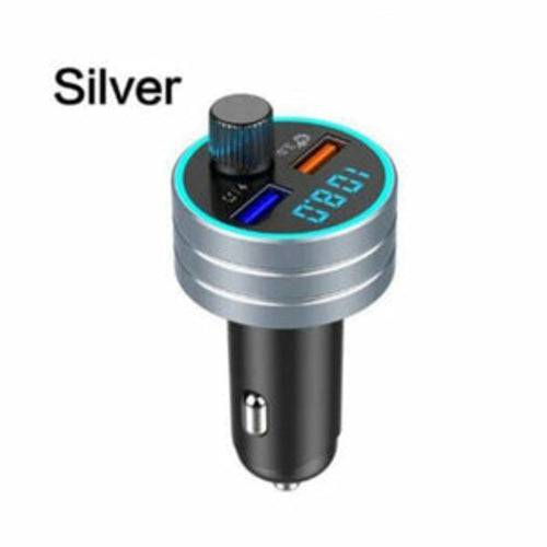 Bluetooth Transmitter Receiver Dual Usb Car Charger - The Gear Guy