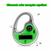 Portable Solar Charging Ultrasonic Mosquito Repellent - The Gear Guy