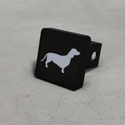 Daschound Silhouette LED Hitch Cover - Brake Light - The Gear Guy