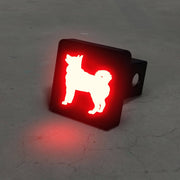 Siberian Husky LED Brake Hitch Cover - The Gear Guy