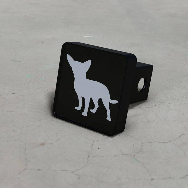 Chihuahua Silhouette LED Hitch Cover - Brake Light - The Gear Guy