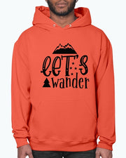 let's wander- Camping - Hoodie
