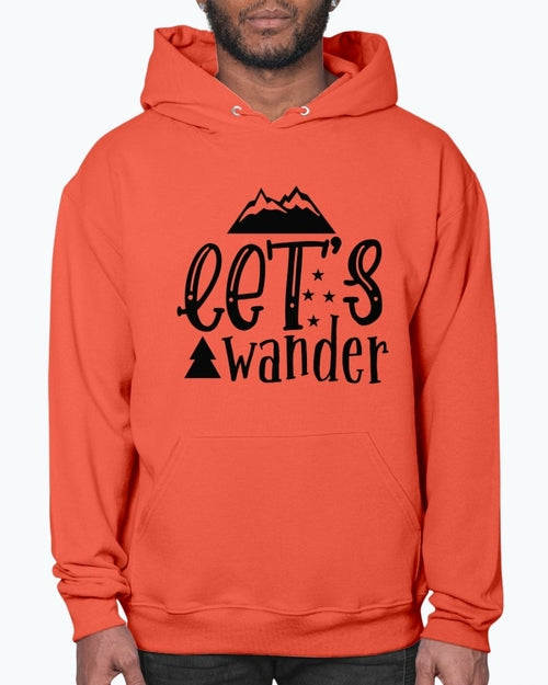 let's wander- Camping - Hoodie