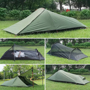 Waterproof Camping Tent 2 Person Outdoor Tent For Camping Biking Hiking Muntaineering Beach Summer ultralight automatic tent - The Gear Guy