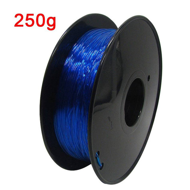 PLA Materal 3D Printer Filament 1.75mm 100g/250g Multiple Color 3D Pen Filament Solid Purple Blue Yeallow Black Transparent - The Gear Guy