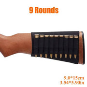 5/8/9/14 Rounds Shotgun Buttstock Ammo Pouch Shell Holder Bullet Cartridge Bandolier Carrier Gun Accessory Hunting Military Gear - The Gear Guy