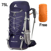 75L Camping Backpack Hiking Bag Sport Outdoor Bags With Rain Cover Travel Climbing Mountaineering Trekking Camping Bag XA726WA - The Gear Guy