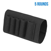 Tactical Ammo Pouch Cartridge Holder 5/8/9 Round Rifle Bullet Holster Butt Stock Shell Pouch Case Ammo Carrier Hunting Accessory - The Gear Guy