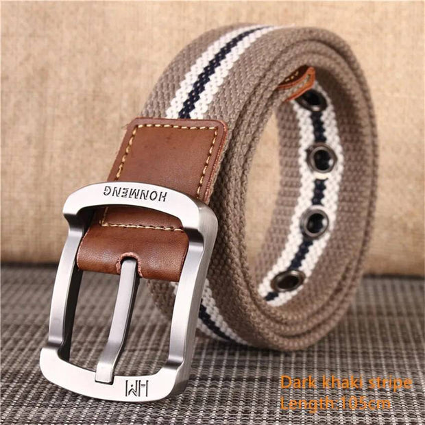 Men's Belt Army Outdoor Hunting Tactics Multifunctional Combat Military Belt Marine Corps High Quality Canvas Nylon Men's Belt - The Gear Guy