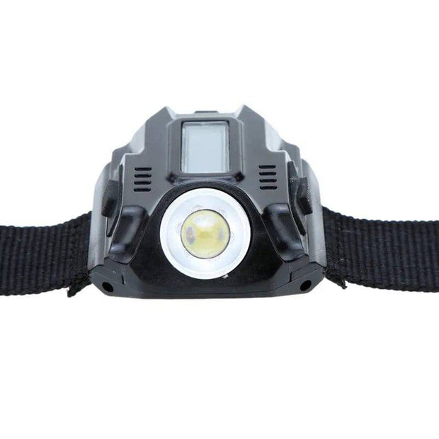 Waterproof LED Tactical Display Rechargeable Wrist Watch Flashlight Multi Tools Outdoor Lighting For Outdoor Camping Hunting - The Gear Guy