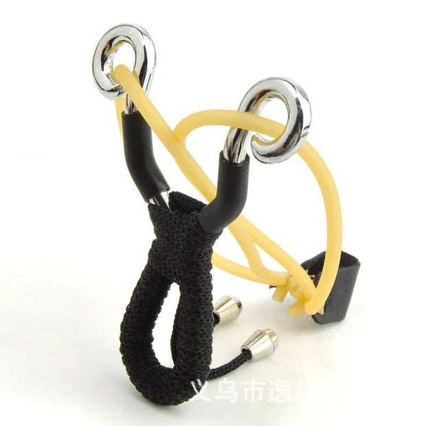 Powerful Alloy slingshot hunting Stainless Steel Thick Wrist Band Catapult Sports Outdoor Hunting Sling Shot - The Gear Guy