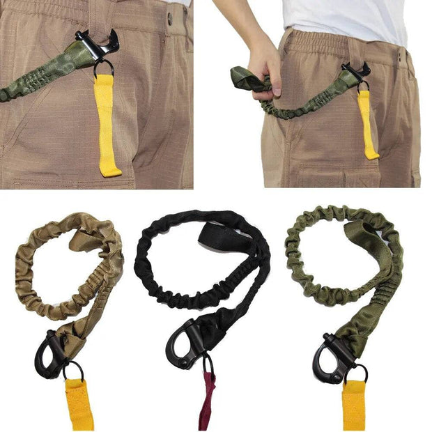 Quick Release Safety Lanyard Retractable Retention Lanyards Fall Arrest Safety Harness Hunting Rope Accessories Survival Gear - The Gear Guy