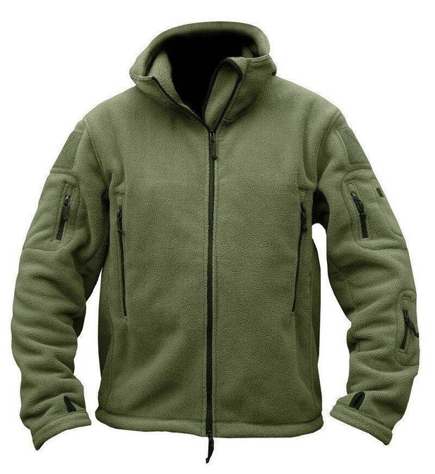Fleece Tactical Jacket Outdoor  fishing Sport Hiking Camping  Hooded Coat Army Clothes Military Man woman S-2XL - The Gear Guy