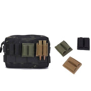 Tactical Ammo Holder Pouch 1.93 X 1.53 In Rifle Bullet Holder Adhesive Patch Shotgun 12GA Cartridges Holder Patch Hunting Gear - The Gear Guy