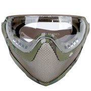Tactical Full Face Mask Paintball Airsoft Cs Shooting Steel Mesh Breathable Protective Head Helmet Wearing Masks Hunting Gear - The Gear Guy