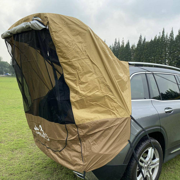 New Truck Tent Sun Shelter SUV Tent Auto Canopy Portable Camper Trailer Tent Rooftop Car Awning Outdoor Picnic Camping 2021 - The Gear Guy